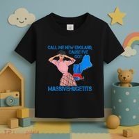 Call Me New England Cause I Got Massivehugetits Toddler T-Shirt thumb 3