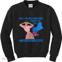 Call Me New England Cause I Got Massivehugetits Kids Sweatshirt thumb 0