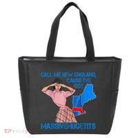 Call Me New England Cause I Got Massivehugetits Tote Bag thumb 0
