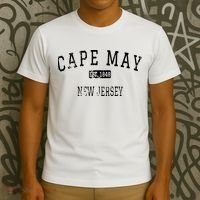 Cape May New Jersey Nj Vintage T-Shirt thumb 3
