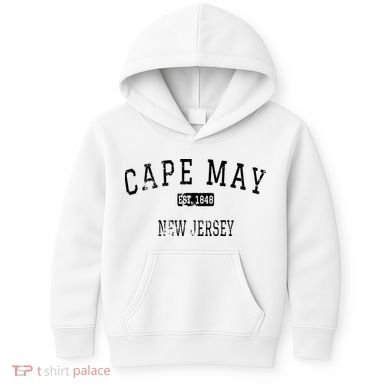 Cape May New Jersey Nj Vintage Kids Hoodie