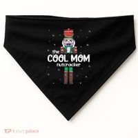 Cool Mom Nutcracker Family Matching USA-Made Doggie Bandana thumb 0