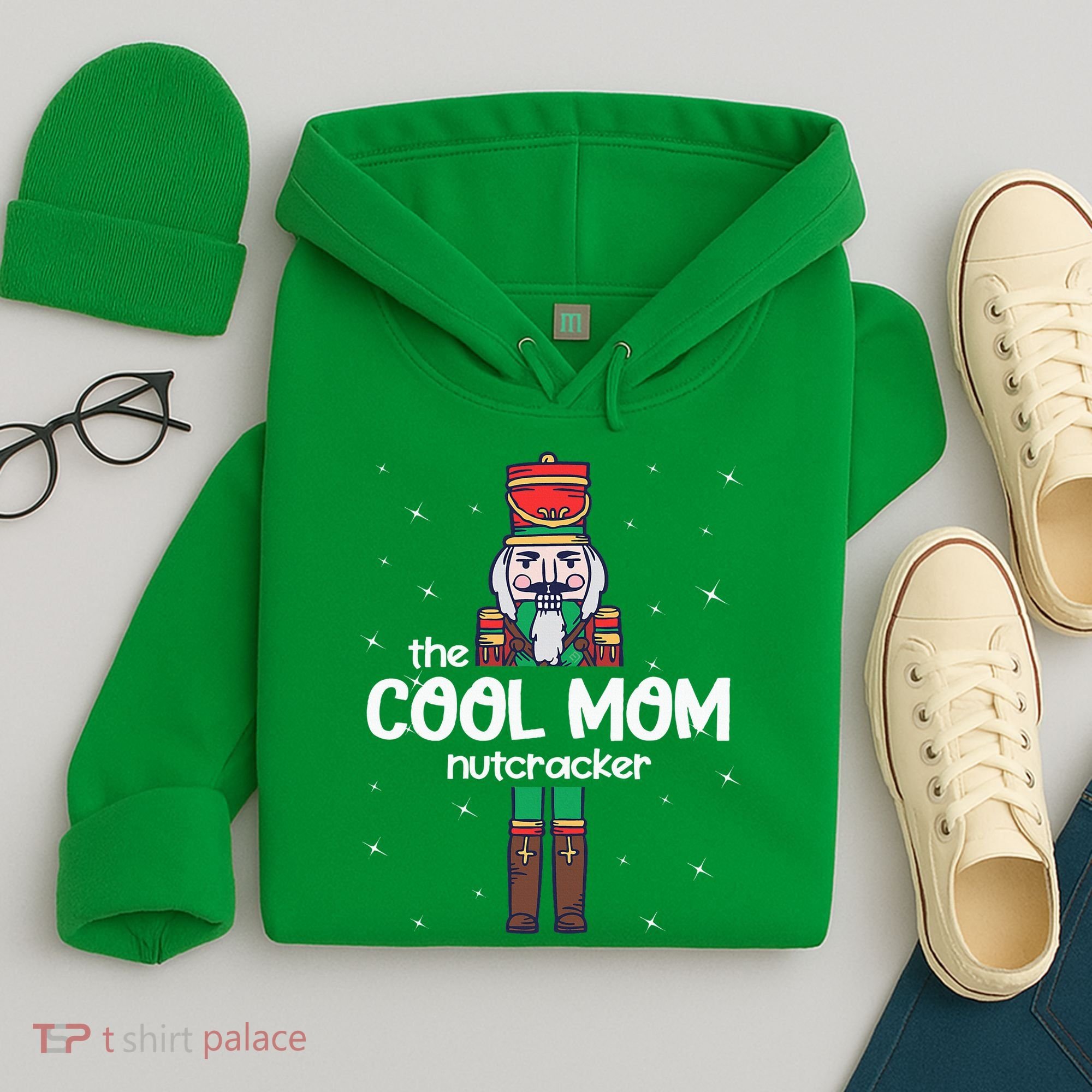 Cool Mom Nutcracker Family Matching Hoodie