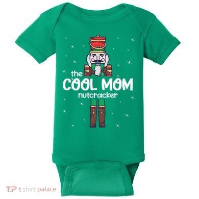 Cool Mom Nutcracker Family Matching Baby Bodysuit
