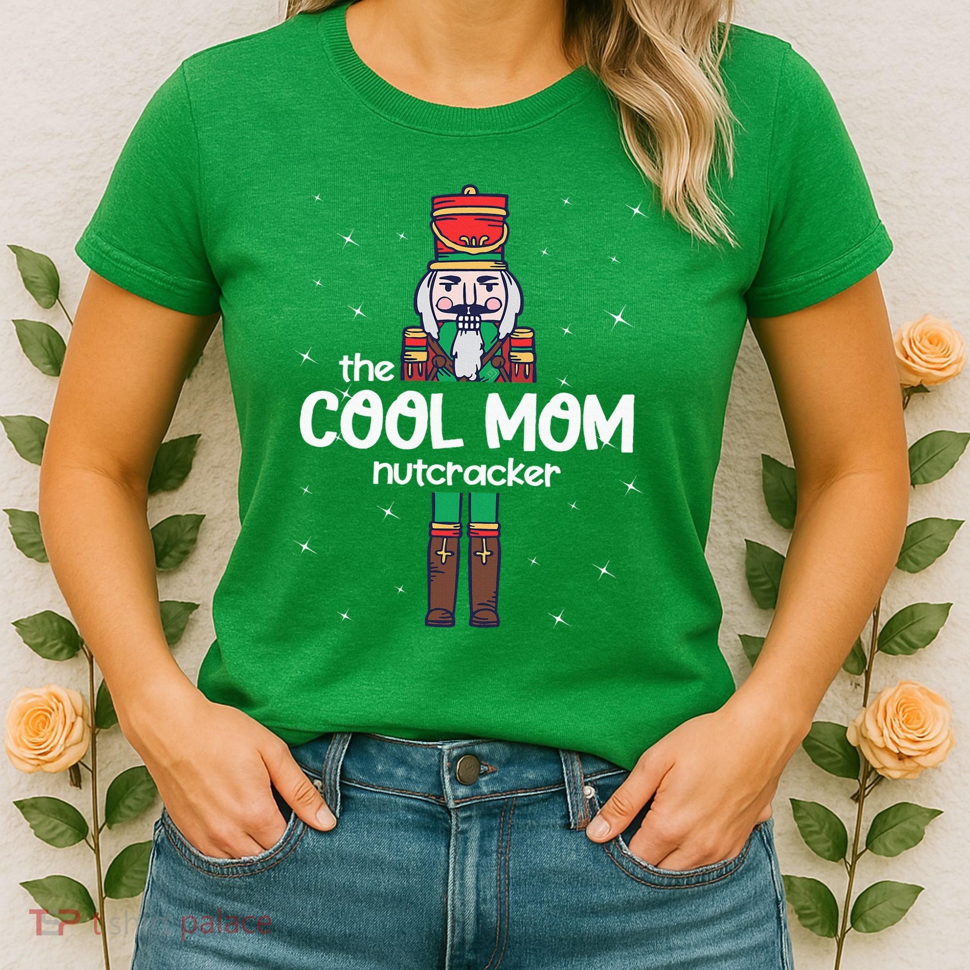 Cool Mom Nutcracker Family Matching Women's T-Shirt