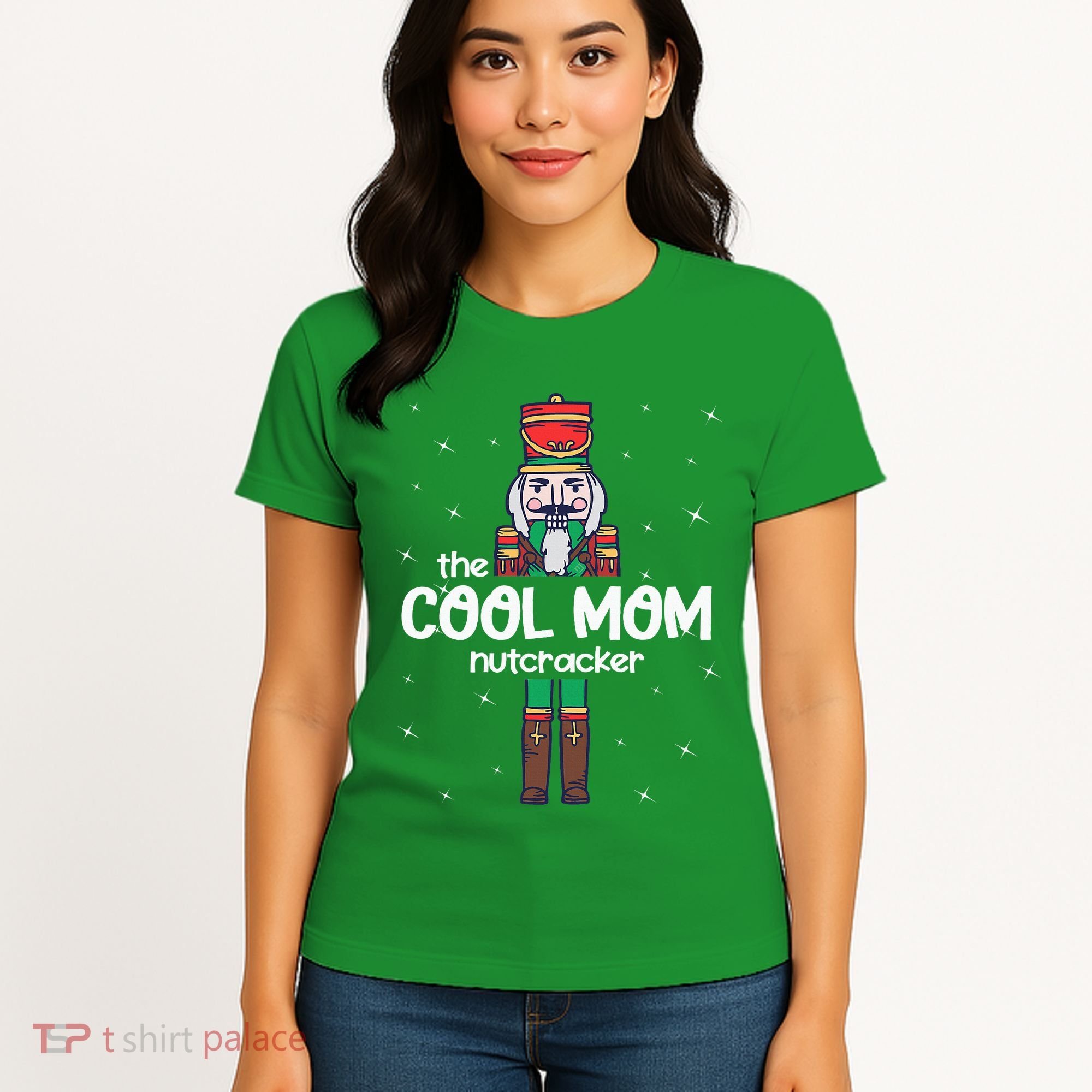 Cool Mom Nutcracker Family Matching Women's T-Shirt