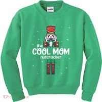 Cool Mom Nutcracker Family Matching Kids Sweatshirt thumb 0