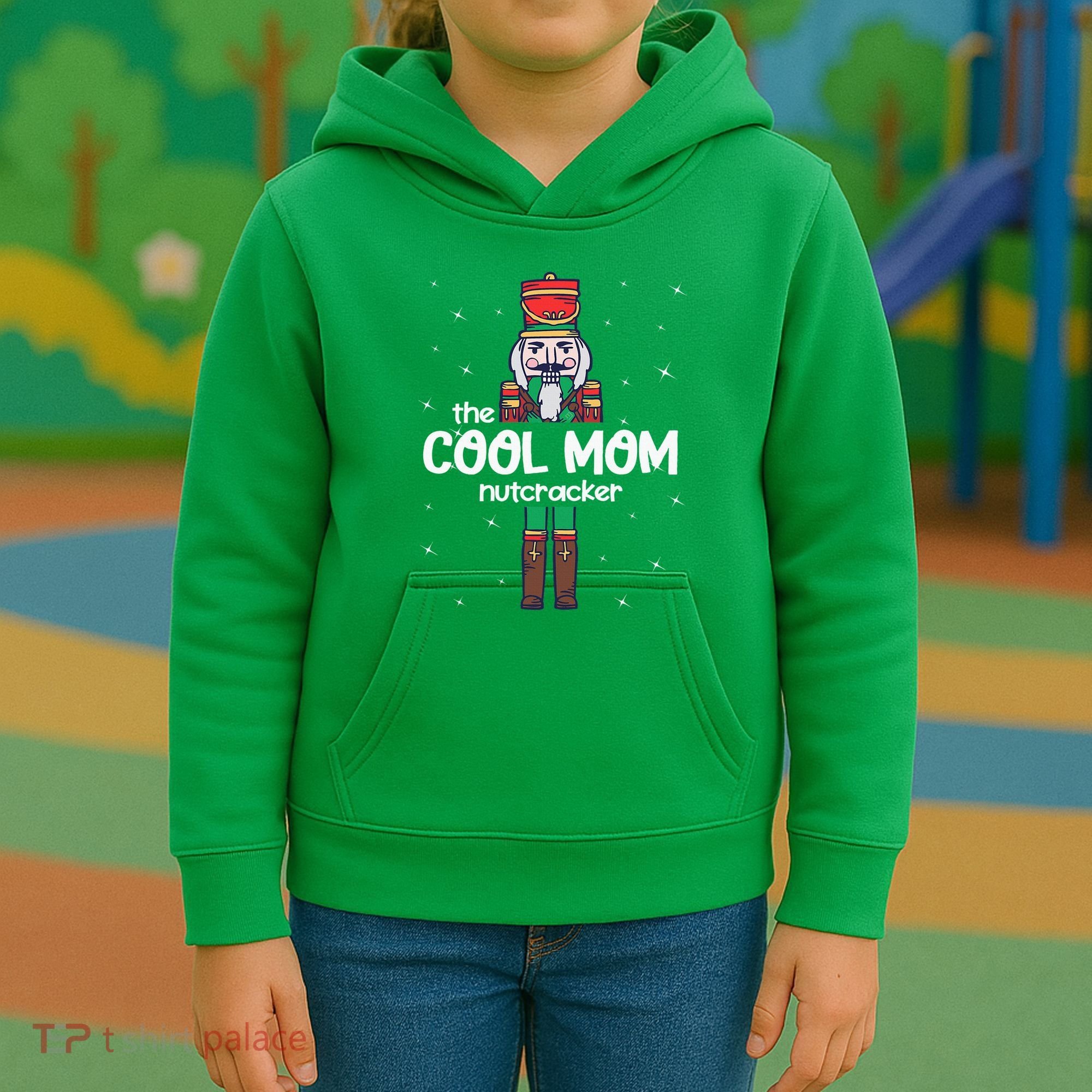 Cool Mom Nutcracker Family Matching Kids Hoodie