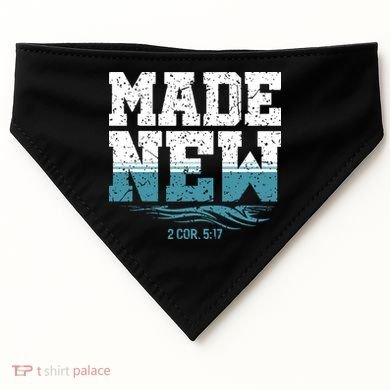 Christian Made New Baptism USA-Made Doggie Bandana