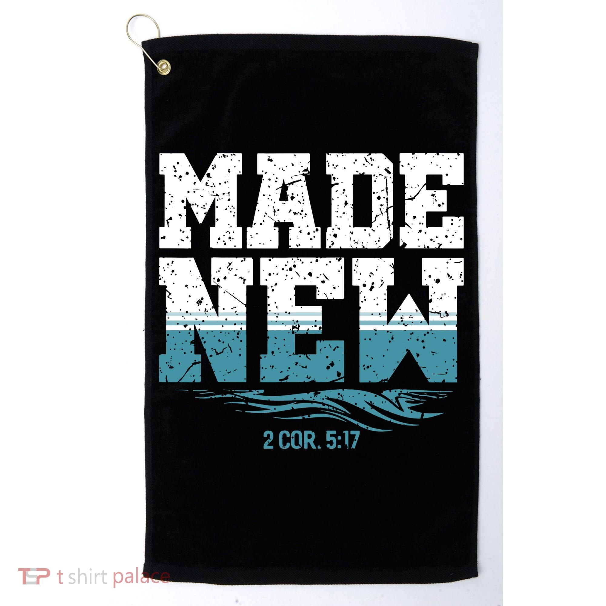 Christian Made New Baptism Golf Towel