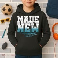 Christian Made New Baptism Kids Hoodie thumb 2