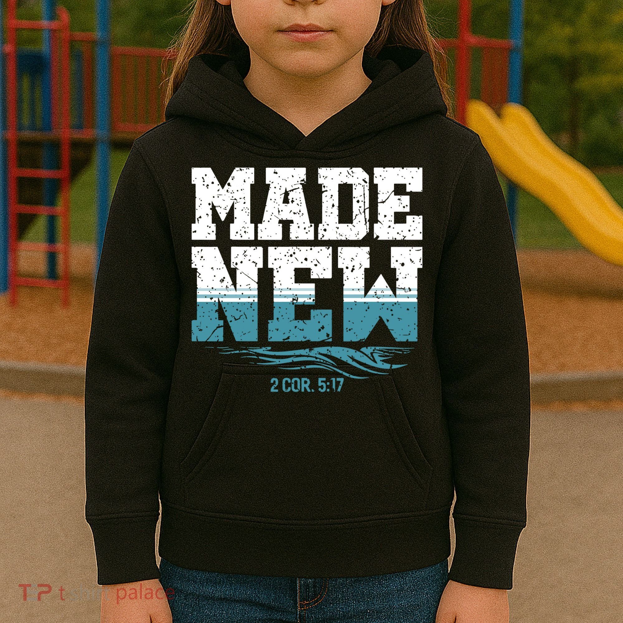 Christian Made New Baptism Kids Hoodie