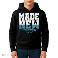 Christian Made New Baptism Kids Hoodie thumb 4