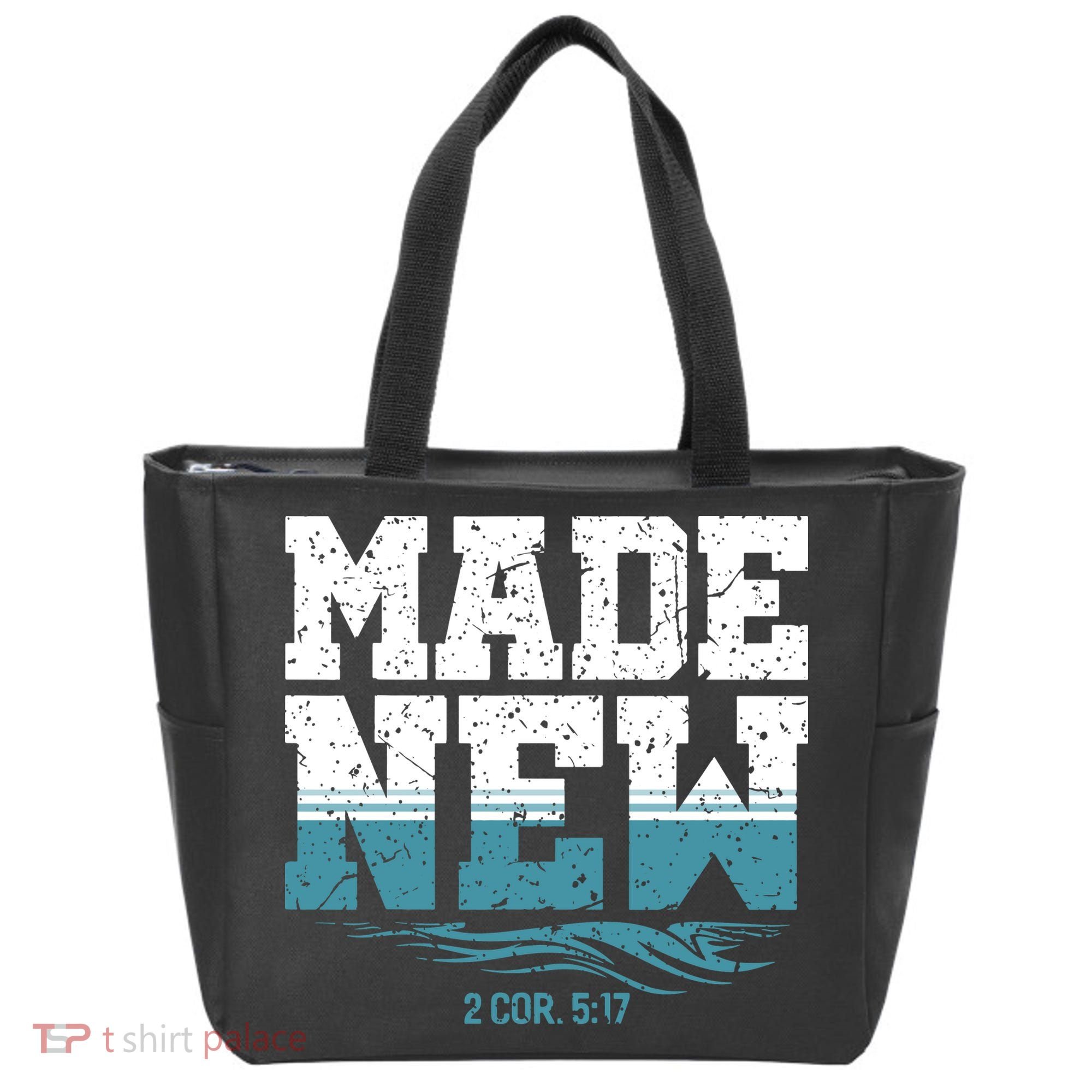 Christian Made New Baptism Tote Bag