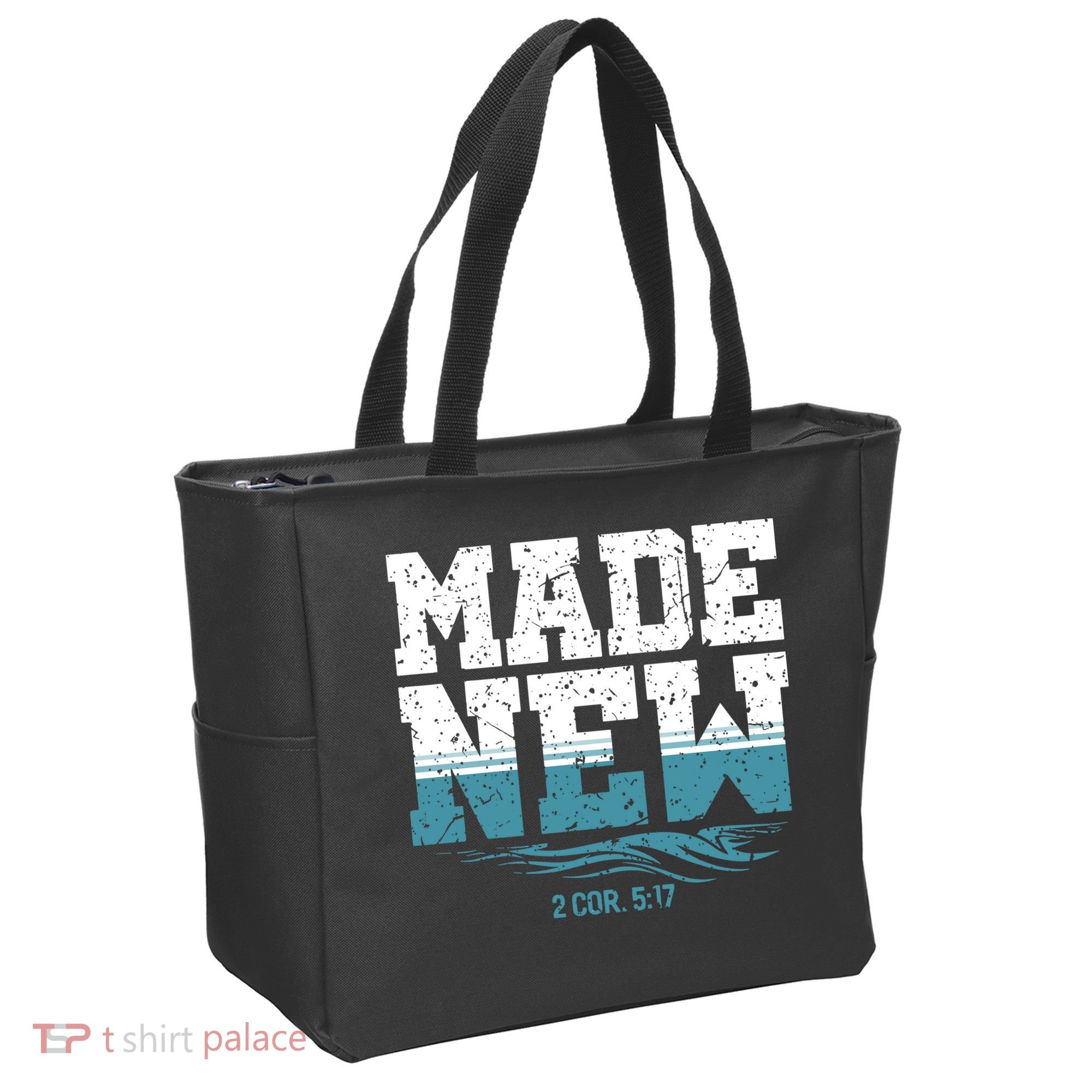 Christian Made New Baptism Tote Bag