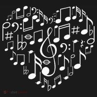 Cool Music Note Art For Men Women Music Musical Note Lover Women's Hoodie thumb 2