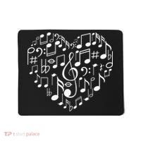 Cool Music Note Art For Men Women Music Musical Note Lover Mousepad thumb 0
