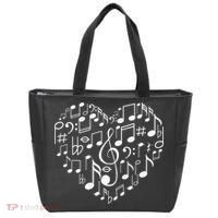Cool Music Note Art For Men Women Music Musical Note Lover Tote Bag thumb 0