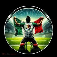 Cool Mexico National Soccer Team With Flag Coffee Mug thumb 5