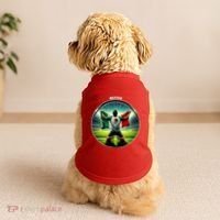 Cool Mexico National Soccer Team With Flag Doggie Tank thumb 2