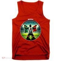 Cool Mexico National Soccer Team With Flag Tank Top thumb 0