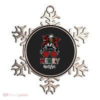 Cute Merry Nurse Christmas Ornament thumb 0
