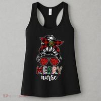 Cute Merry Nurse Christmas Women's Tank Top thumb 3