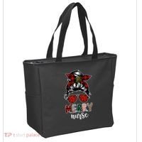 Cute Merry Nurse Christmas Tote Bag thumb 2