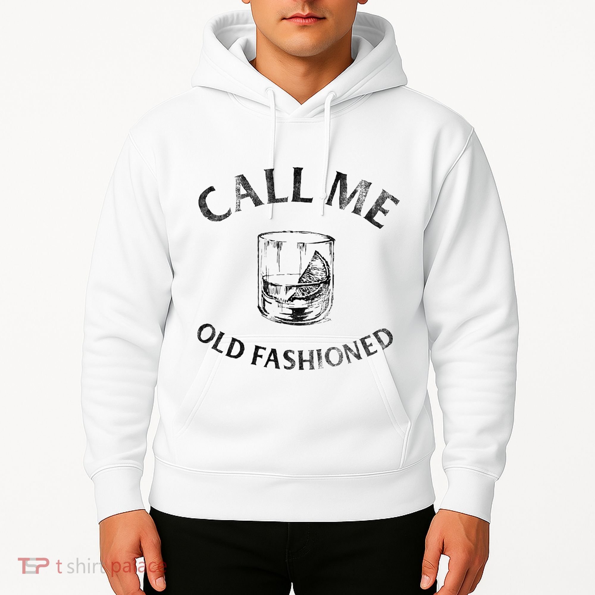 Call Me Old Fashionedcocktail Glass Hoodie