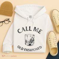 Call Me Old Fashionedcocktail Glass Hoodie thumb 4