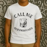 Call Me Old Fashionedcocktail Glass T-Shirt thumb 3