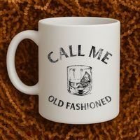 Call Me Old Fashionedcocktail Glass Coffee Mug thumb 2