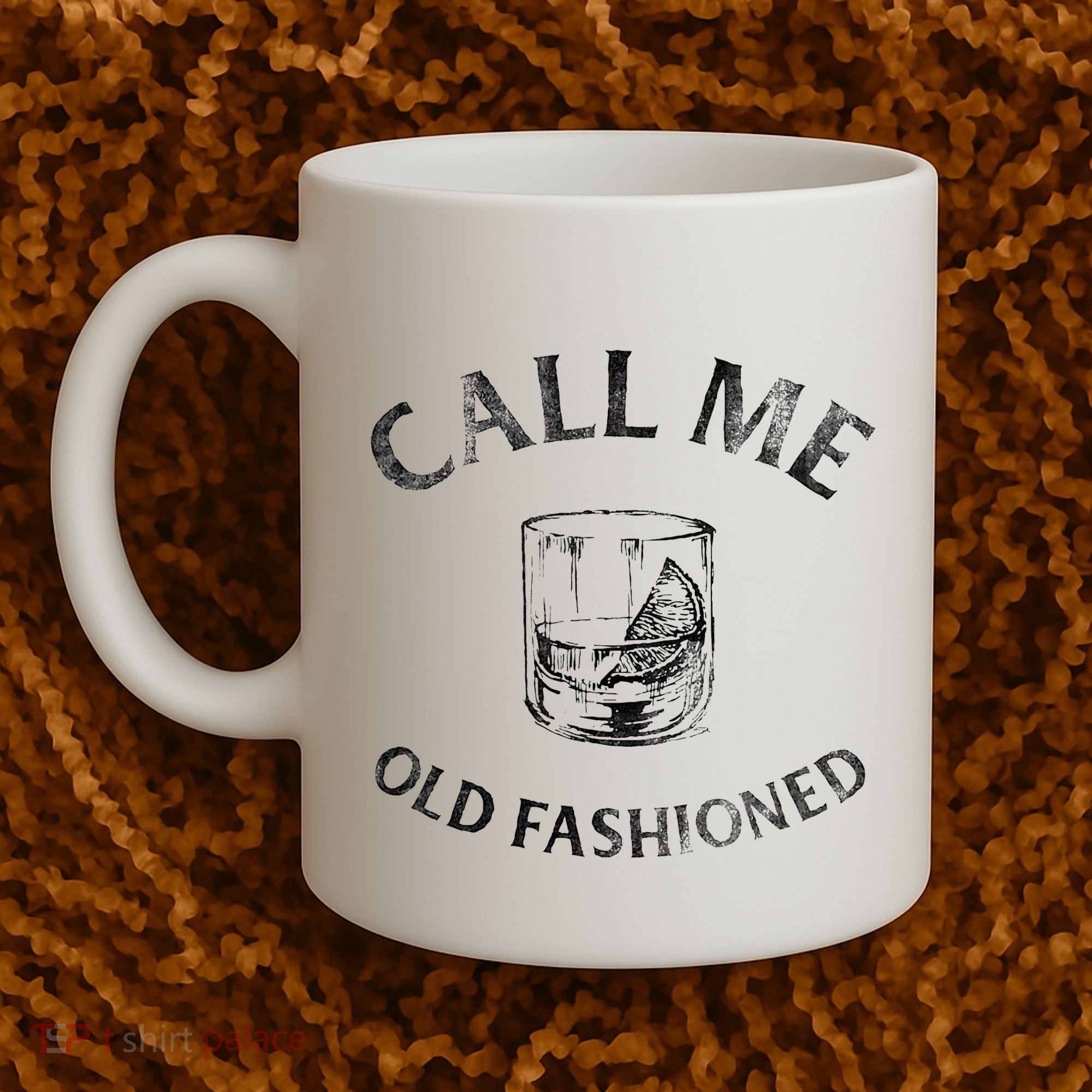 Call Me Old Fashionedcocktail Glass Coffee Mug