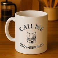 Call Me Old Fashionedcocktail Glass Coffee Mug thumb 4