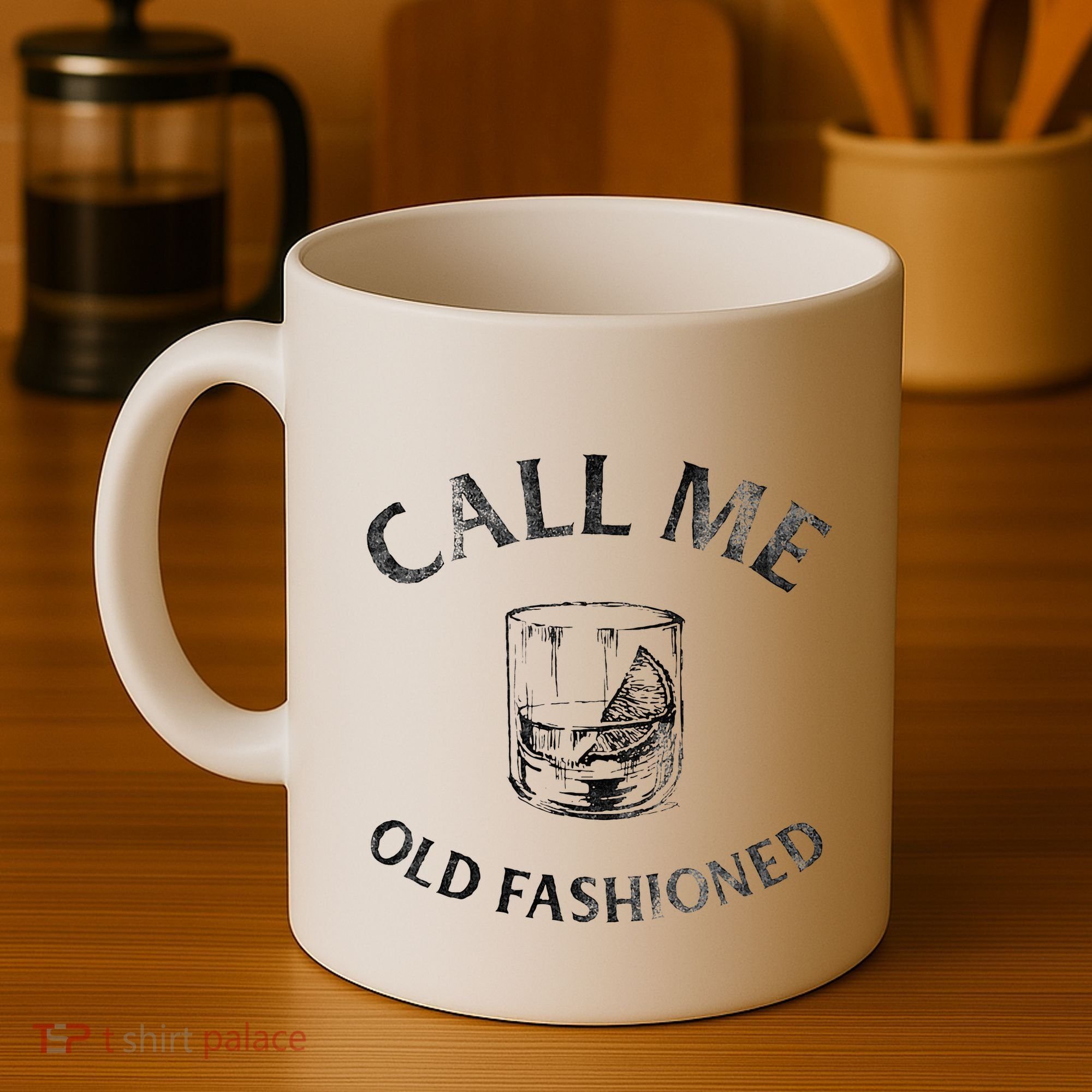 Call Me Old Fashionedcocktail Glass Coffee Mug