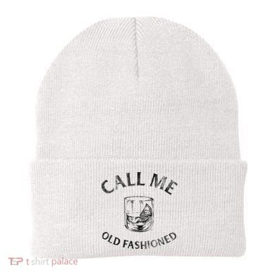 Call Me Old Fashionedcocktail Glass Beanie