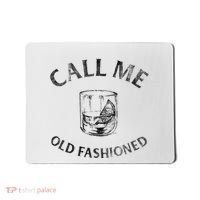 Call Me Old Fashionedcocktail Glass Mousepad thumb 0