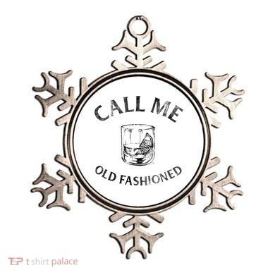 Call Me Old Fashionedcocktail Glass Ornament