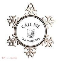 Call Me Old Fashionedcocktail Glass Ornament thumb 0