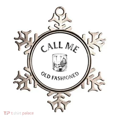 Call Me Old Fashionedcocktail Glass Ornament