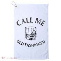 Call Me Old Fashionedcocktail Glass Golf Towel thumb 0