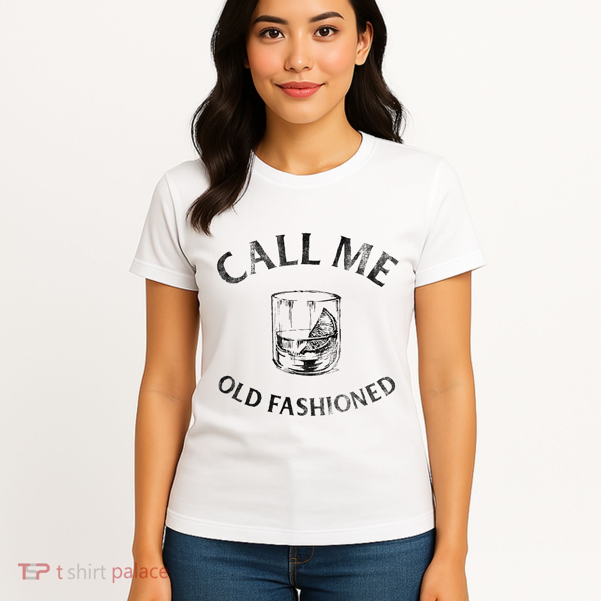Call Me Old Fashionedcocktail Glass Women's T-Shirt
