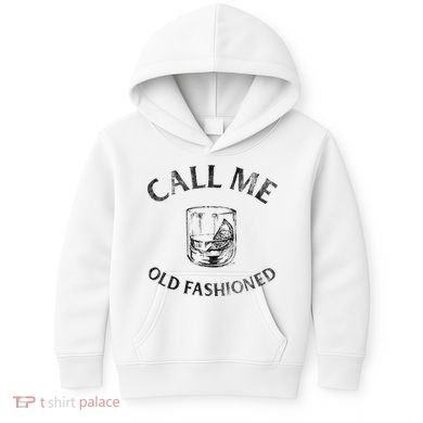 Call Me Old Fashionedcocktail Glass Kids Hoodie