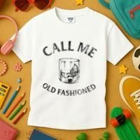 Call Me Old Fashionedcocktail Glass Kids T-Shirt thumb 3