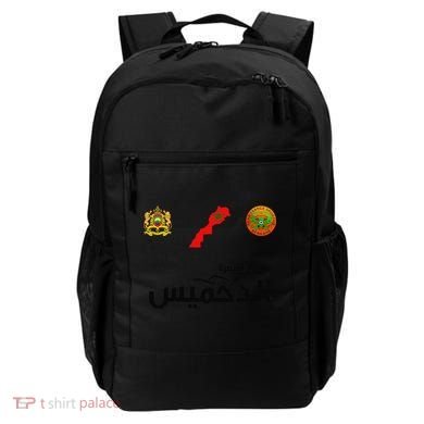 Complete Map Of Morocco With Dahmis Tea Proud Moroccan Backpack