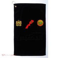 Complete Map Of Morocco With Dahmis Tea Proud Moroccan Golf Towel thumb 0