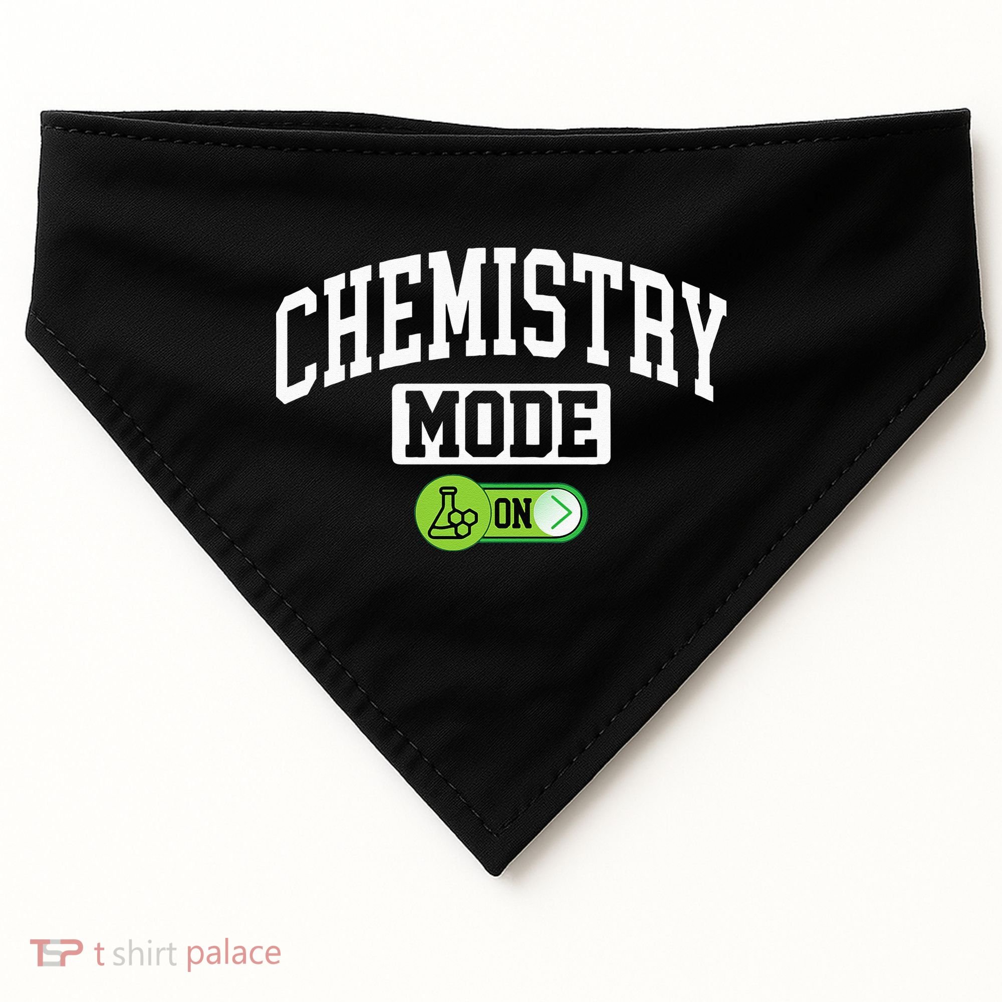 Chemistry Mode on Funny Science Chemistry Chemist USA-Made Doggie Bandana