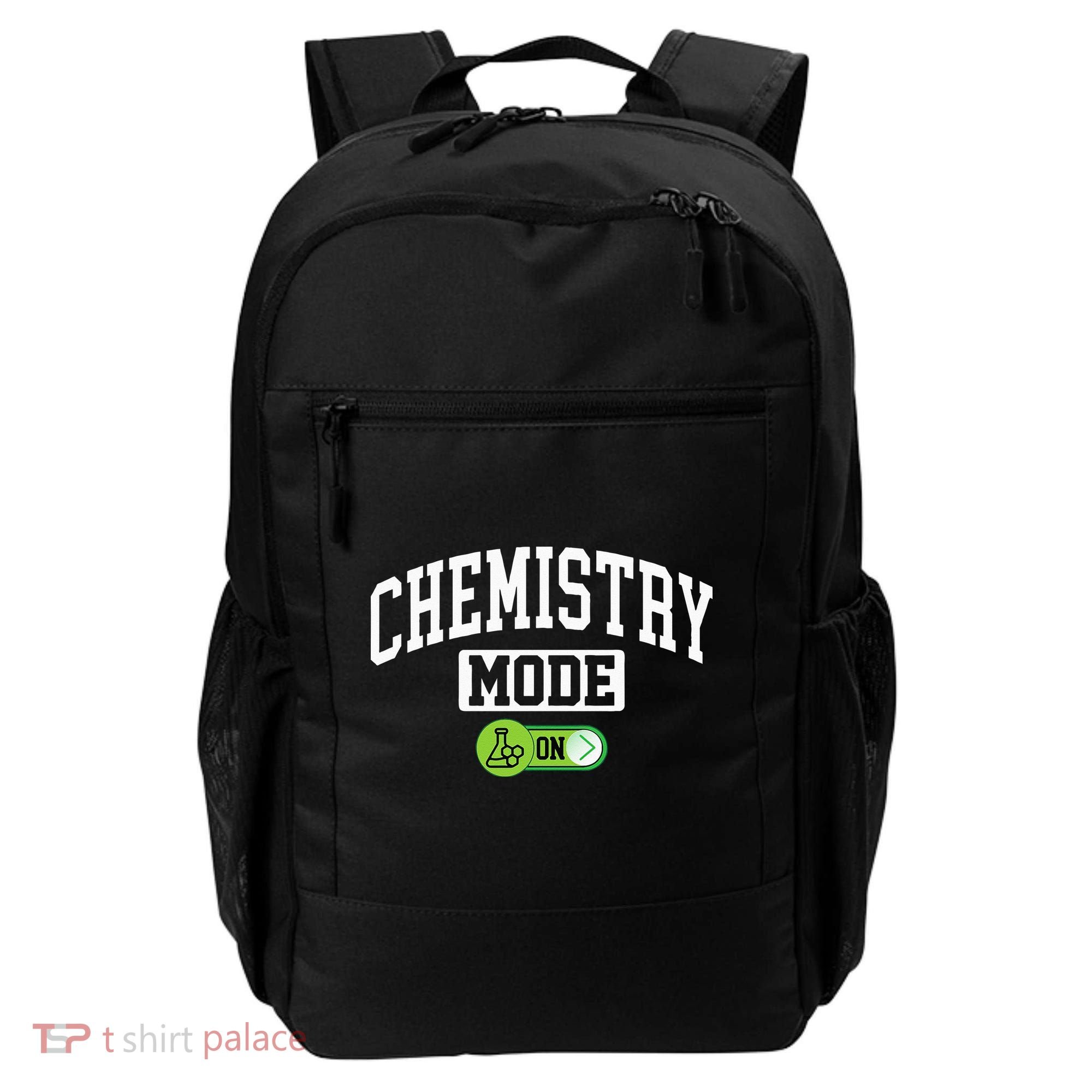 Chemistry Mode on Funny Science Chemistry Chemist Backpack