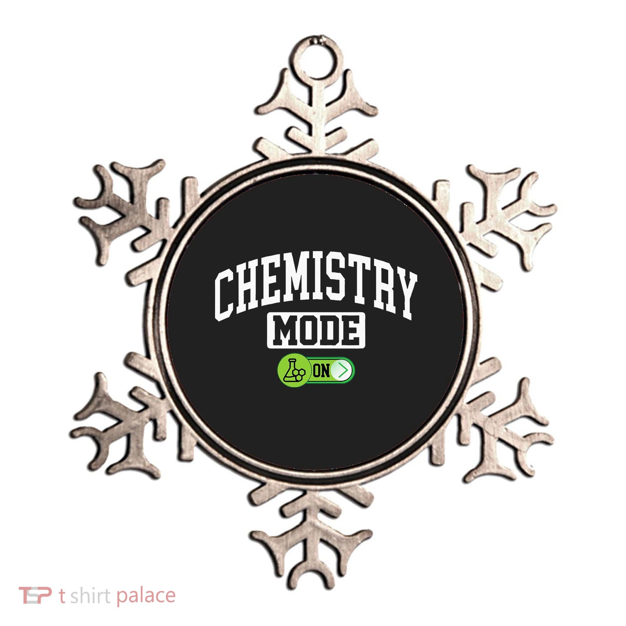 Chemistry Mode on Funny Science Chemistry Chemist Ornament