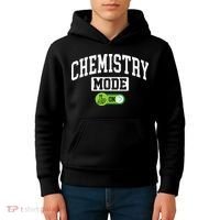 Chemistry Mode on Funny Science Chemistry Chemist Kids Hoodie thumb 4